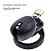 Chastity Device with 5 Rings Black