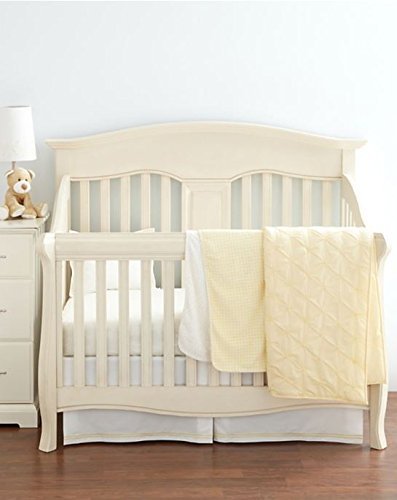Hudson Park Collection Percale Baby Crib Skirt - Sunshine