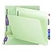Smead End Tab Pressboard Fastener File Folder with SafeSHIELD Fastener, 2 Fasteners, 2