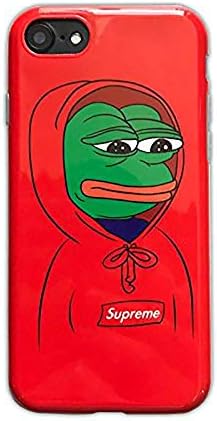 iPhone Protective Case Self-Designed Pepe The Frog Street Fashion Glass Protector (iPhone 7/8)