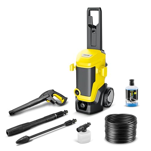 Kärcher Hochdruckreiniger K 7 WCM FJ, Druck: max. 180 bar, Fördermenge: 600 l/h, Flächenleistung: 60 m²/h, Gewicht: 17,1 kg, HD-Pistole, Vario Power-Strahlrohr, Dreckfräser, Schaumdüse thumbnail 1