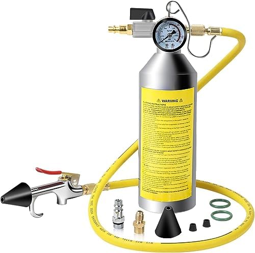Flushing Condenser سعر VKALTUL AC Flush Kit, A/C Flush Gun Kit with Pressure Regulation ...