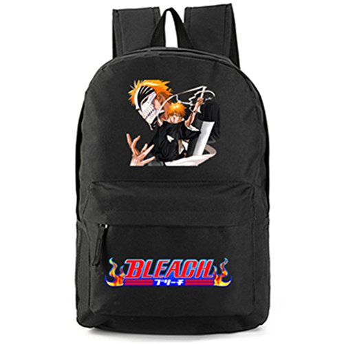 YOYOSHome Bleach Anime Kurosaki Ichigo Cosplay Daypack Backpack School Bag