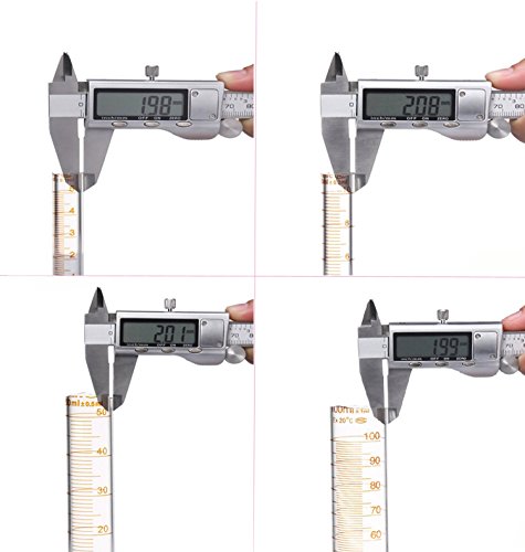 Glass Graduated Measuring Cylinder Set 5ml 10ml 50ml 100ml Glass with Two Brushes