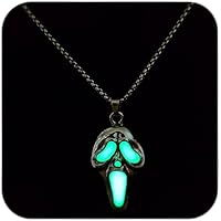 Amazon.com: Aimimier Luminous Moon Necklace Stone Pendant