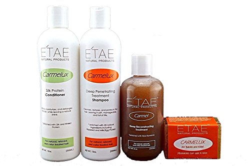 E'TAE Natural Shampoo + Conditioner + Treatment+Carmelux for Baby and Kids!