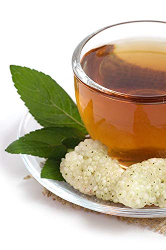 White Mulberry Tea - Loose Leaf - Blood Sugar Balance Herbal Tea - Pure Morus Alba - Caffeine-Free - 1 Ounce - Thumbnail 3