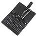 iRulu Retractable Artificial Leather Case & USB Keyboard for 7 inch 16:9 Android Tablet PC
