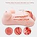 Mini Pussy Ass Male Masturbator for Men Masturbation，3D Realistic Sex Toy with Virgin Vagina and Anal Stroker, Pocket Pussy with 2 Hole for Man Orgasm