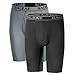 Baleaf 9 Inches Men's Active Underwear Sport Cool Dry Performance Boxer Briefs with Fly (2-Pack)