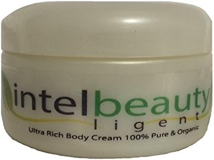 Ultra Rich Shea Butter Cream by Intel Beauty 100% Pure &amp; Organic, Premium Moisturizing Shea Butter for skin &amp; hair nourishment. 200 grams (7oz)