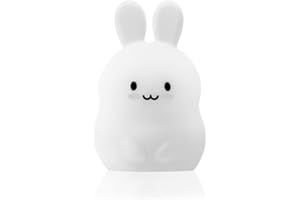 Lumipets, Night Light Kids, Kids Lamp, Kids Night Light, Baby Night Light, Toddler Night Light, Cute Night Light, Bunny Rabbit Night Light for Girls, Nightlight for Kids Room, Rechargeable Battery