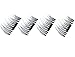 Bathmos 1 Pair/4Pcs 3D New False Magnetic Eyelashes New Fashion Ultra-thin 0.2mm Magnetic Eye Lashes Reusable Magnetic False Eyelashes Perfect for Deep Set Eyes & Round Eyes Magnetic Eyelashes Sets
