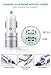 JOOMFEEN Car Charger Compatible with iPhone 11 Pro Max/11/XS Max/XS/XR/X/8/7 Plus/7/6S/6/5S/5C/SE/5,iPad Pro/Air/Mini, with 3ft Charging Cable, Quick Charger 3.0&2.4A Dual Fast USB Car Charger Adapter