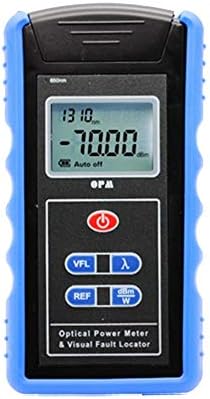 gfjfghfjfh Optical Power Meter Handheld VFL Power Meter FTTH Fiber Optical Network Cable Tester w/ 10MW Fiber Optic Visual Fault Locator