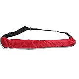 VGEBY Portable Inflatable Lifejacket Waist Belt with Reflective Tapes and Whistle for Fishing Swimming