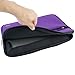 Evecase Acer Chromebook 11.6-Inch CB3-111-C670 Neoprene Sleeve Pouch Case with Handle For Acer Chromebook 11 C670 / C720 / C710 / Acer Chromebook R11 Convertible Laptop PC - Purple