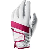 Nike Women's Summerlite Regular White/Pink Force Golf Glove