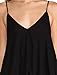 May&Maya Women's Black V Neckline All in One Beach Maxi Long Dress (XL)