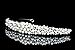 Scatter Faux Pearl Rhinestone Crystal Bridal Headband Tiara T1034