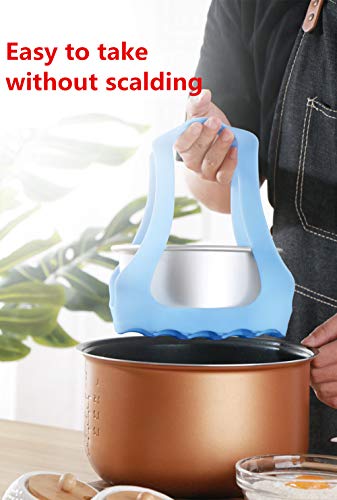Pressure Cooker Sling Silicone Bakeware Sling, Compatible with Instant Pot and Other Brand Multi Function Cookers (Green) - Thumbnail 4