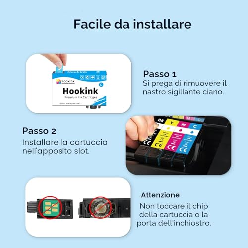 Hookink 603XL Compatible Ink Cartridges for Epson 603 XL Colours for Expression Home XP-2100 XP-2105 XP-2150 XP-2155 XP-3100 XP-3150 XP-4150 Workforce WF-2810 WF-2830 WF-2850 (3 Cyan, 3 Magenta, 3 3Yellow)