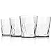 8 oz Premium Drinking Glasses - Set of 4 - Unbreakable Tritan Plastic - BPA Free - 100% Made in Japan (Clear)
