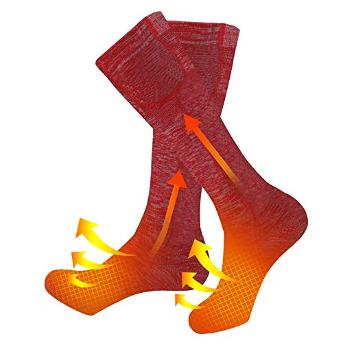 YIGC-Heated-Socks-Rechargeable-Battery-3-Heating-Setting-Winter-Electric-Thermal-Socks-for-Men-and-Women