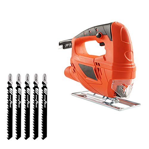 WUAZ Elektrowerkzeuge Stichsägen - Elektro-Top-Griff Puzzle - Mit 10 Stück Blatt ~ Multifunktionale Stichsäge…