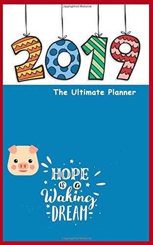 2019 the ultimate planner hope is a waking dream Paperback – Large Print, 12 Nov 2018
