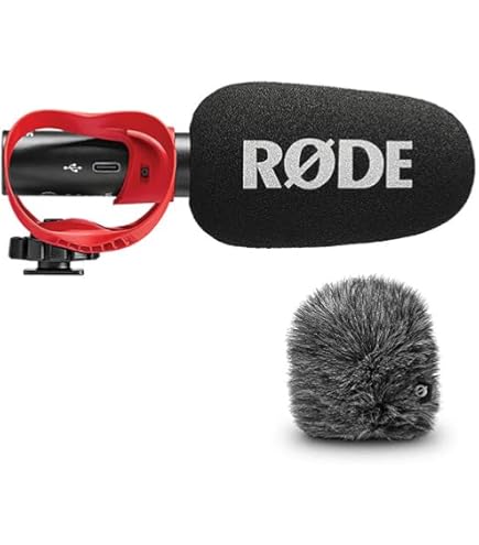 Amazon.com: Rode VideoMic GO II-H On-Camera Shotgun Microphone and