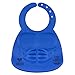 Bumkins Bibs, Silicone Pocket for Babies, Baby Bib for Girl or Boy, for 6-24 Months Up to Toddler, Essential Must Have for Eating, Feeding, Baby Led Weaning Supplies, Mess Saving, Superman DC Comics