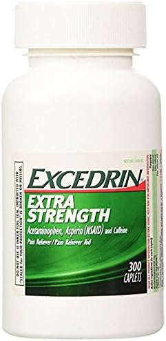 Excedrin Extra Strength Caplets, 2Pack (300 Count ) Zkh43Hd