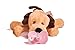 Deedee Baby Pacifier with Stuffed Animal & Detachable Pacifier Holder & Your Baby Will Love This Plush Soft Toys with Silicone Binky - Cuddly Dog & Monkey - Perfect Baby Shower Gift for Boys & Girls
