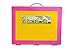 Lego-Compatible Organizer Case with Building Plate(Yellow)- Fun for Life is Pefect Lego Compatible Storage Case Fits up to Approx 1000 Lego Parts