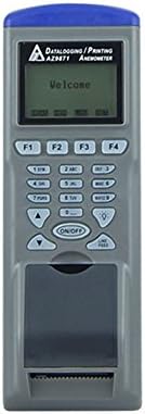 AZ Portable Manometer Digital Air Pressure Meter and Differential Pressure Gauge Built-in Printer HVAC Gas Pressure Tester