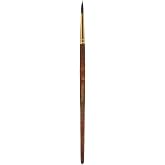 Princeton Neptune Round Brush, Synthetic, Short Handle, Size 4, 1 Count