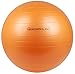 Isokinetics Inc. Brand Exercise Ball - Anti-Burst - 55cm/22 - Sports Orange