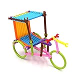 205Pcs bars 8 colors different shape Creative Toys Building Blocks 3D Puzzle