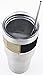 4 LONG Stainless Steel Straws fits 30 oz Yeti Tumbler Rambler Cups - CocoStraw Brand Drinking Straw