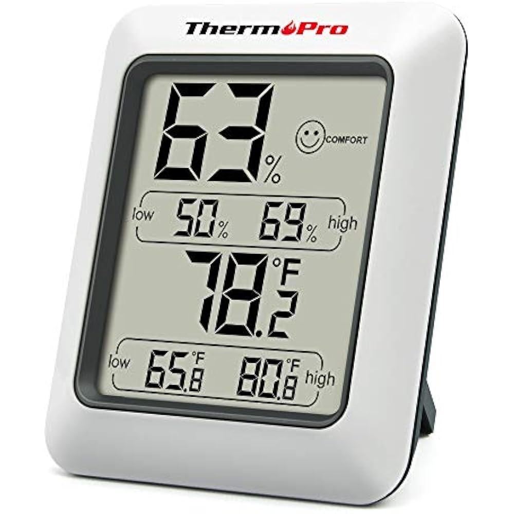 ThermoPro TP50 Digital Hygrometer Indoor Thermometer Room Humidity Gauge Monitor eBay