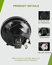 AUTOSAVER88 Fog Lights Compatible with 2005-2011