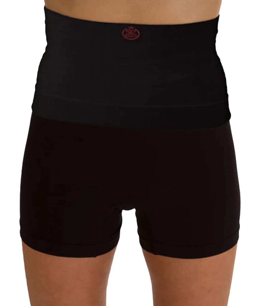 Comfizz 10" Waistband with Silicone Grip | Unisex Belt for Stoma | Bag Cover | Hernia & Kidney Aid | Post-Surgery (M/L,Black)