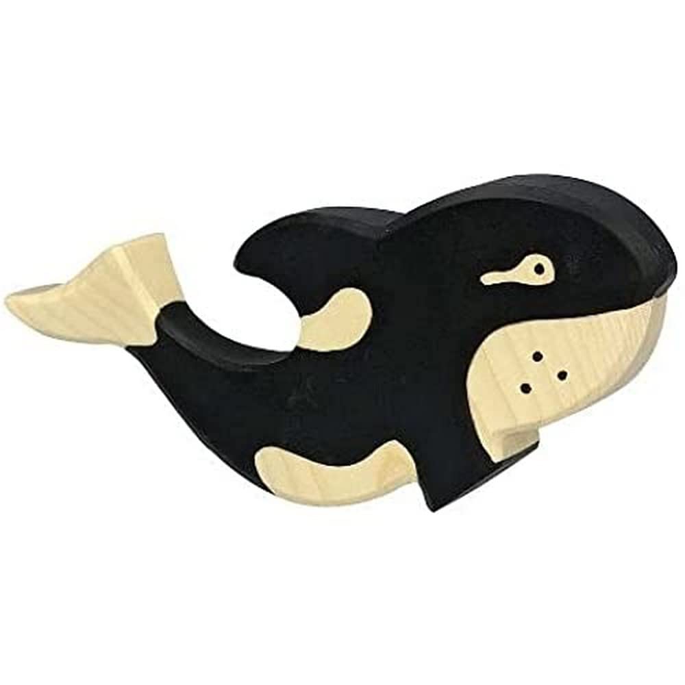 Holztiger Orca Whale Wooden Figure