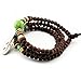 November's Chopin Unique Pendant Beads Charm Adjustable Wrap Bracelet