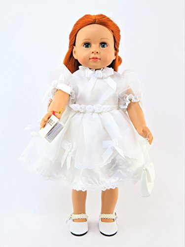 18 inch doll communion dress