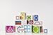 MAGFORMERS Super Square 12 Pieces Rainbow Colors, Educational Magnetic Geometric Shapes Tiles Building STEM Toy Set Ages 3+