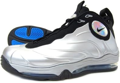 nike total air foamposite max silver