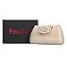 Fawziya Heart Shaped Clutch Velvet Evening Bags And Clutches For Women-Beige