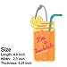 ARMRA Unique Luggage Tag [3 Pack] Travel Pineapple Ice Cream Drink Bag Identify Label Holiday Gift Ideas